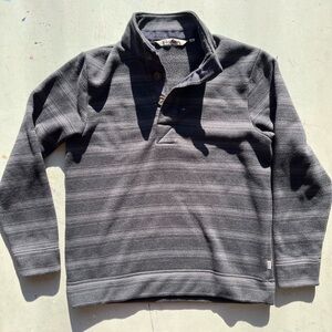 Men's Rohan Sweater Multicolor Boundary M Henley Prep Casual Pullover Striped